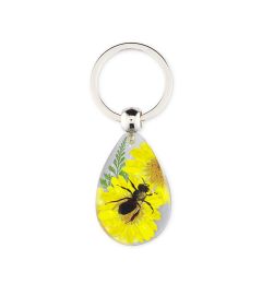 A- Real Honeybee (Keychain) Real Nature Gift Jewelry With Box